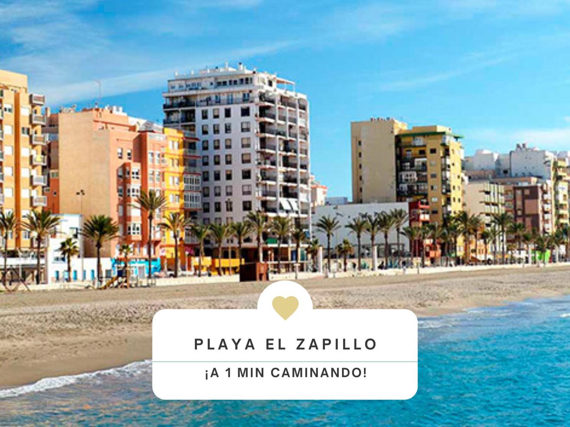 Acogedor Apartamento A 30 Metros De La Playa - Wifi - Smarttv المرية المظهر الخارجي الصورة